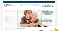 Desktop Screenshot of bestehulpmiddelen.nl